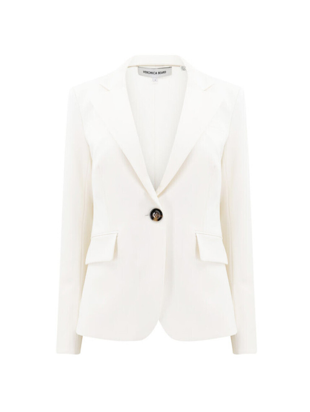 NEW, Veronica Beard Tyra Dickey Jacket in Off White Size 6 #SJ2416